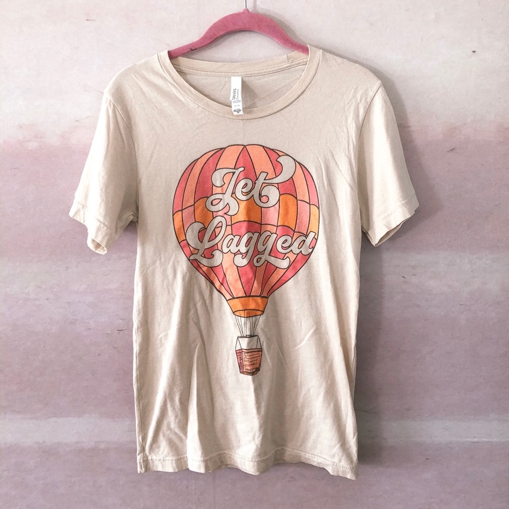 Jet lagged tee